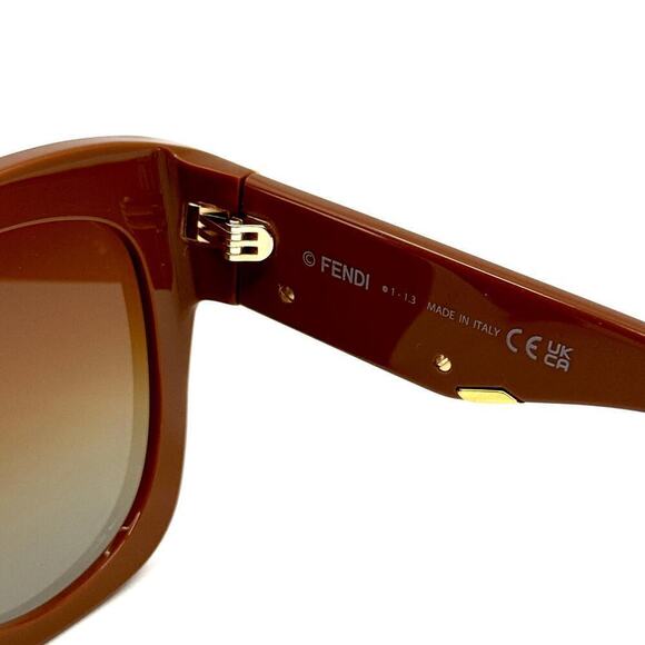 New, FENDI Sunglasses FE40098I 50F Authentic - Picture 9 of 13